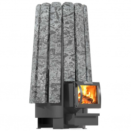 Дровяная банная печь GrillD Cometa Vega 240 Long Stone (Серпентинит)