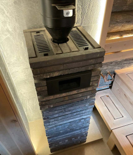 Дровяная банная печь GrillD Shaman 300 Long Max