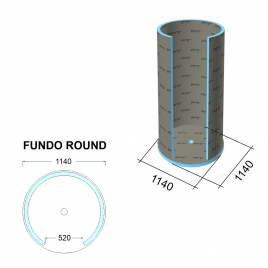 Душевая кабина Ruspanel Fundo Round
