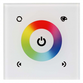 Панель управления светом Arlight Sens LN-08E White (Белая)
