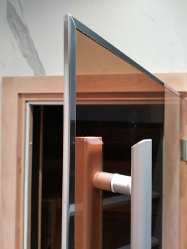 Стеклянные двери DoorWood Престиж, стекло бронза, коробка ольха